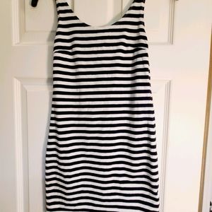 Mini stripped dress